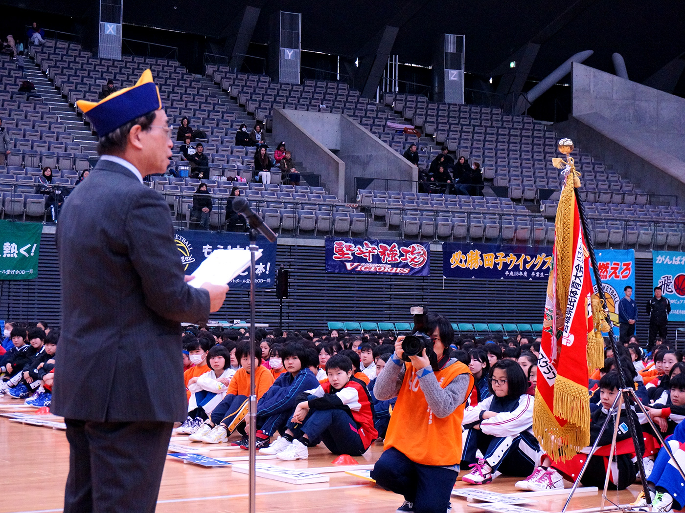 仙台エコーLC継続アクト　第３９回宮城県民体育大会バスケットボールジュニアの部兼第４７回全国ミニバスケットボール大会宮城県予選01