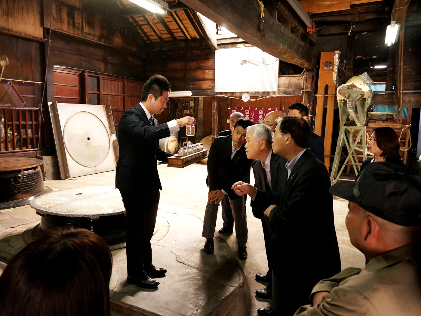 内ケ崎酒造店　「鳳陽」酒蔵見学ツアー開催04
